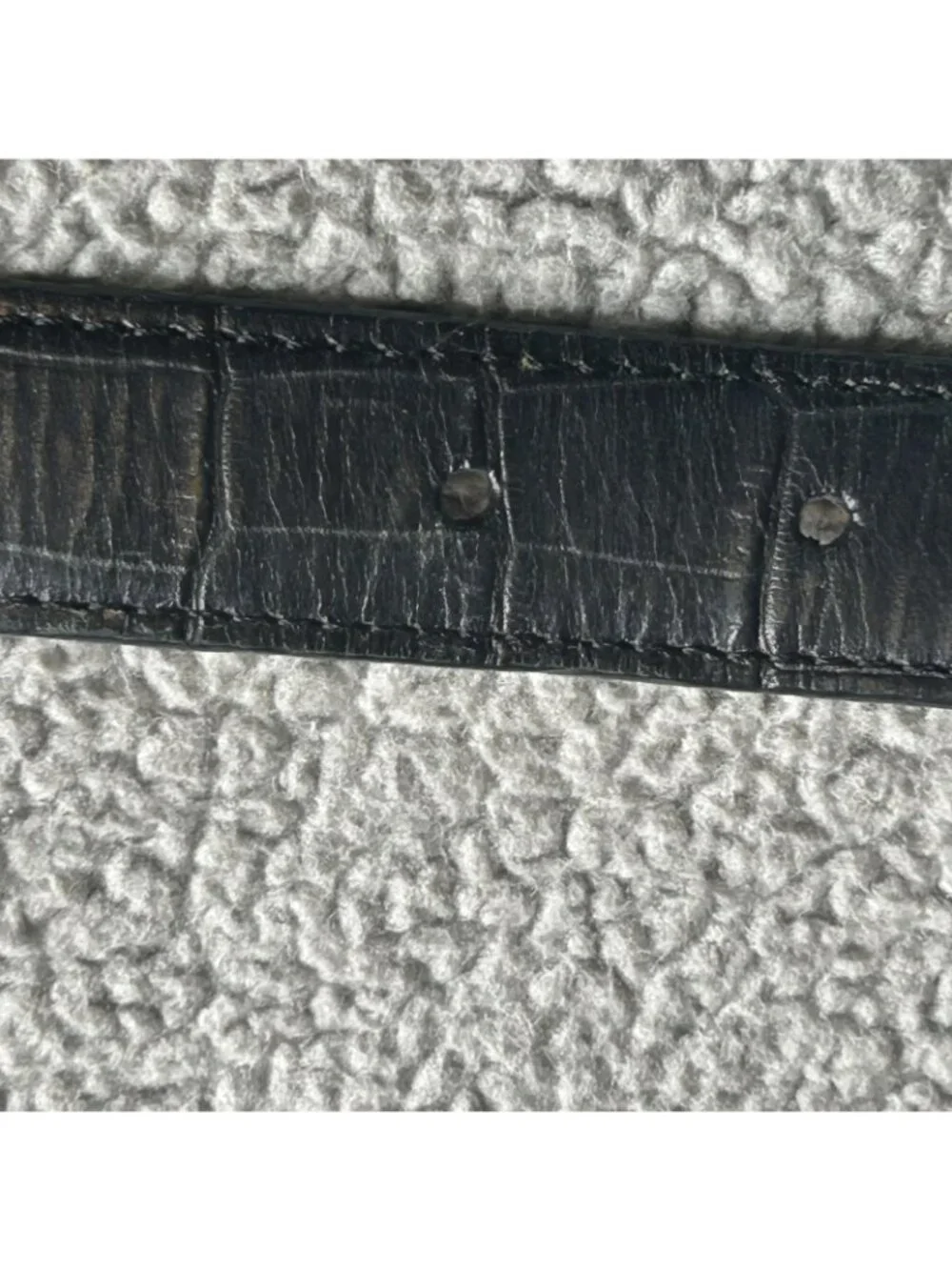 Brighton Belt Womens M/L 32 Black Leather Golf Sports Charm Silver Buckle C3003